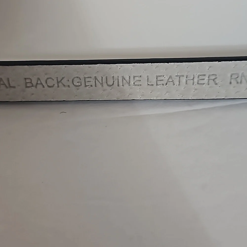 White House Black Market Man made  and Genuine  Leather sz S Black NWT